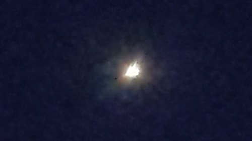 Huge flashing UFO over Peoria, Arizona 16-Jun-2022