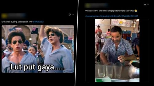 Venkatesh Iyer Memes Go Viral After Star Kolkata Knight Riders Batter Played Slowest Knock of Career in KKR vs GT IPL 2025 Match (Watch Video)