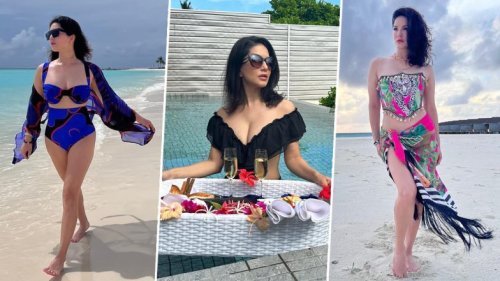 Sunny Leane Sexy And Hot Xxx Videos - Sunny Leone XXX-Tra Hot Bikini Photos and Videos From Maldives Trip: From  Tie-Dye Prints to High-Waist, Sunny's Sexy Swimsuit Looks Are To Kill For |  Flipboard
