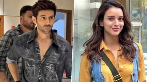 Bhool Bhulaiyaa 3 To Begin Shooting? Kartik Aaryan and Triptii Dimri’s Joint Appearance At Production House Sparks Speculation (Watch Video)