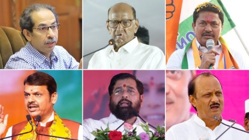 Maharashtra Election Result 2024: Which Parties Are Members of MahaYuti and Maha Vikas Aghadi? How Many Seats Did BJP, Congress, Shiv Sena, NCP, Shiv Sena (UBT) and NCP (SP) Contest in Vidhan Sabha Polls?