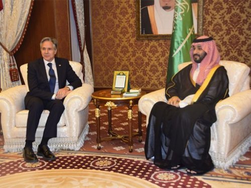 US Secretary of State Antony Blinken Begins Saudi Arabia Visit, Meets Crown Prince Mohammed Bin Salman