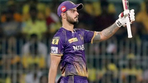Nitish Rana Injury Update: KKR Star's Wife Shares Picture Of Batter With Plastered Hand Ahead of Clash Against CSK in IPL 2024