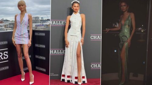 Zendaya Stuns in Exquisite Ensembles From the ‘Challengers’ Press Tour, Here’s a Complete Compilation of the Looks She Wore (View Pics and Videos)