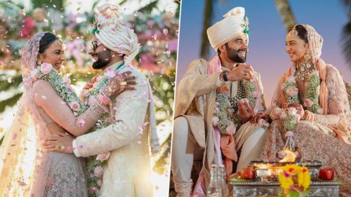 Rakul Preet Singh-Jackky Bhagnani Are Officially Married! Couple Shares FIRST Photos From Their Dreamy Goa Wedding!
