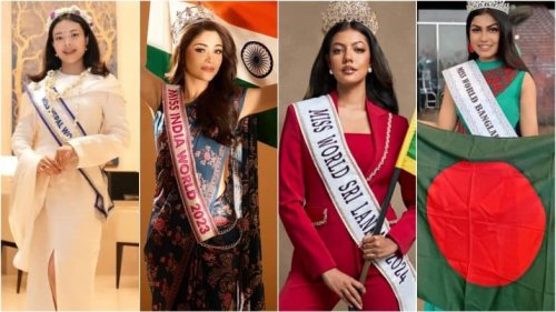No Miss Pakistan at Miss World 2025, Meet Miss India Nandini Gupta, Miss Nepal Srichchha Pradhan and Other Contestants From Subcontinent (View Photos)