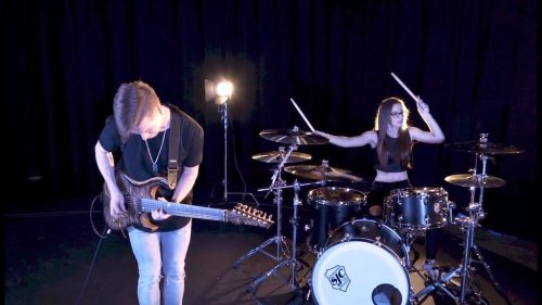 Guitarist and Drummer Play Lightning Fast Heavy Metal Cover of Beethoven’s ‘Moonlight Sonata’