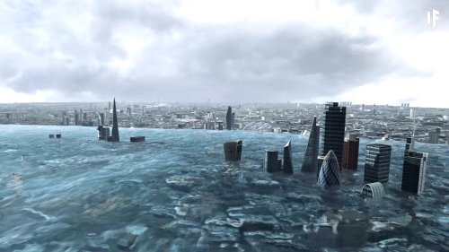 What Would Happen If Earth’s Entire Landmass Were Submerged Under Water Over 200 Years