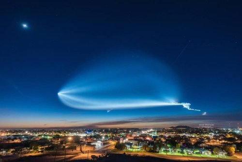 An Amazing Timelapse of the Mysterious SpaceX Falcon 9 Rocket Launch From Vandenberg AFB