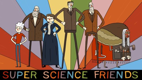 ‘Super Science Friends’, An Animated Series About a Super-Powered Team of Some of the World’s Greatest Scientists