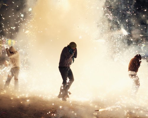 Incredible Photos of the National Pyrotechnic Festival in Tultepec, Mexico