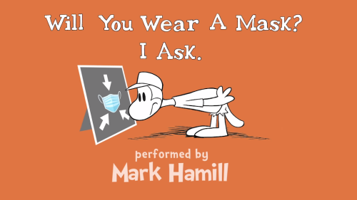 Mark Hamill Plays Opposing Characters Discussing the Need to Wear a Mask in a Dr. Seuss Style Rhyme