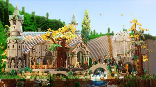 ‘Lord of the Rings: The Fellowship of the Ring’ Scenes Recreated in LEGO Stop Motion Animation