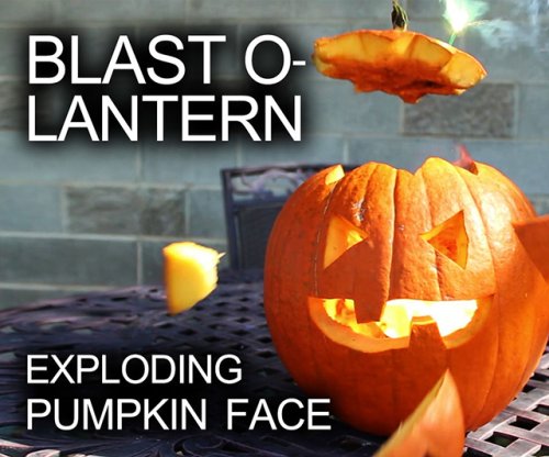 How to Make an Exploding Pumpkin Face