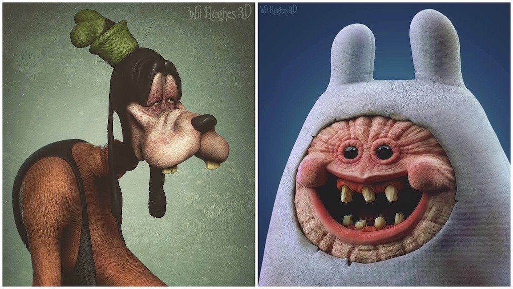 What Cartoon Characters Might Look Like in Real Life | Flipboard