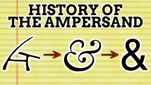 The Etymological Origins of the Ampersand