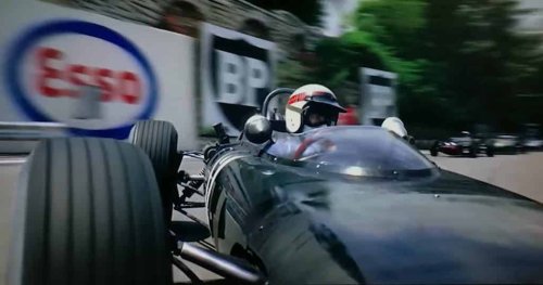 Remastered HD Footage of the Monaco Grand Prix Racing Scene From the 1966 Film ‘Grand Prix’