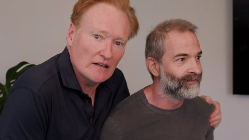 Conan Reunites With His Nemesis Jordan Schlansky
