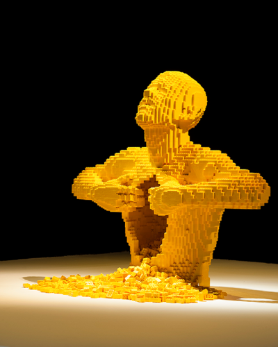 Art of the Brick, Largest Solo LEGO Art Show Ever at Discovery Times Square Museum in New York City