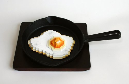 Pixelated Ceramic Sculptures of Everyday Objects