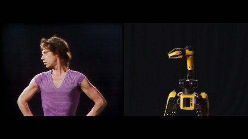 Boston Dynamics Spot Robot Brilliantly Mimics Mick Jagger in the Rolling Stones Video for ‘Start Me Up’