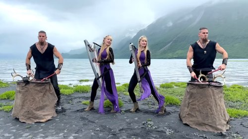 Two Pairs of Identical Twins Perform a Nordic-Inspired Harp and Drum Cover of Black Sabbath’s ‘Paranoid’
