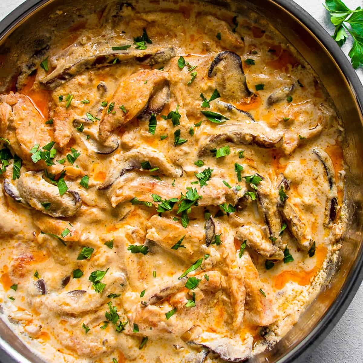 Classic Chicken Mushroom Stroganoff (Simple and Easy!)