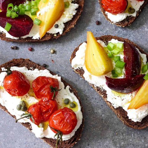 Open Faced Sandwich