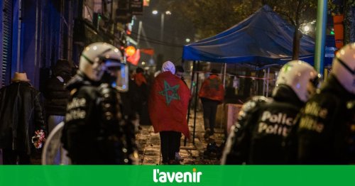 Émeutes à Bruxelles: ces supporters marocains qui ont nettoyé les rues