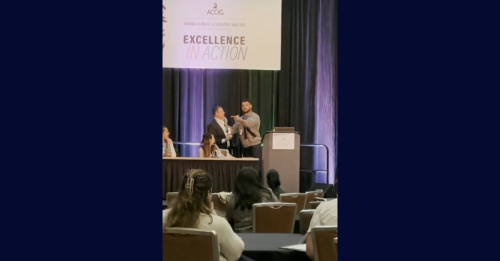 ‘You know what you did!’: Man smacks OBGYN panel speaker on stage, accuses him of sexually assaulting wife