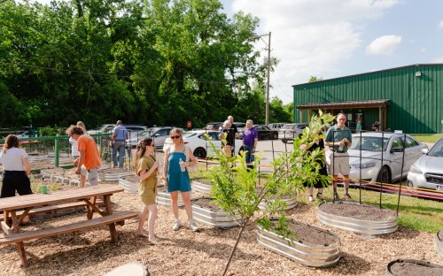 Just Food celebrates opening of expanded community garden space