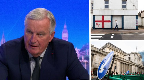 Brexit has made the UK's economic woes 'more severe', EU chief negotiator Michel Barnier claims