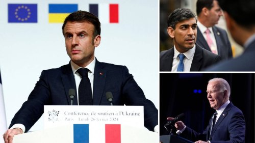 World leaders reject Macron’s plan to send Nato troops to Ukraine in bid to stop 'Russia winning the war'