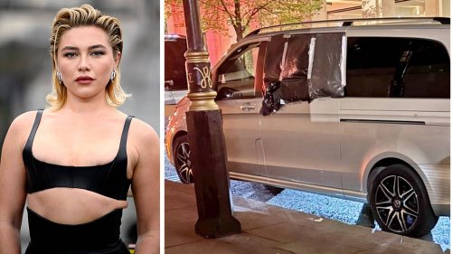 Florence Pugh's minivan targeted in 'shock raid' by 'lawless' masked thieves following Thunderbolts premiere in London