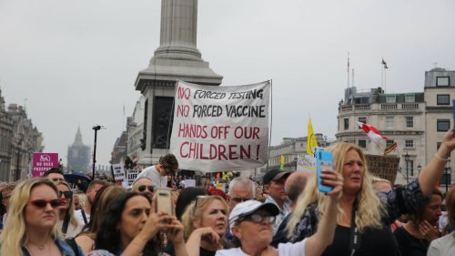 Fury At vile Speech Made At Anti vax Rally As Doctors And Nurses 