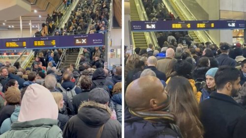 Safety review held after massive overcrowding at London Bridge station as commuters feared being crushed