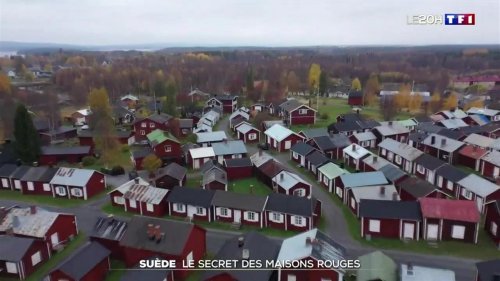 Suède : le secret des maisons rouges
