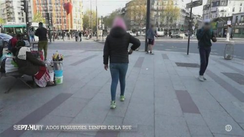 VIDÉO - "Il peut tout arriver" : des ados fugueuses de Barbès racontent l'enfer de la rue à "Sept à Huit"