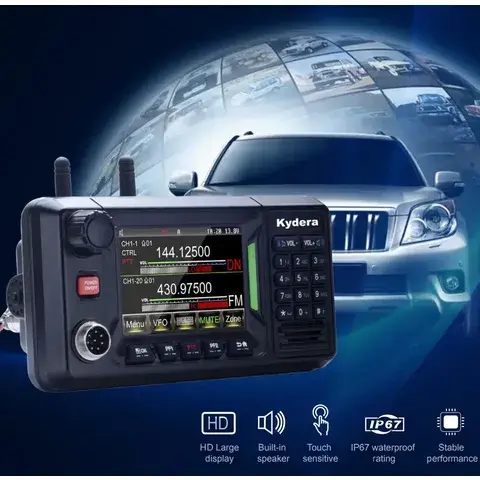 Kydera CDR-500UV Dual Band DMR Mobile Radio Review - LearnMinds - Articles and Blogs