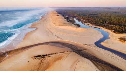 Cette plage à 120 km de Bordeaux est surnommée la petite Amazonie des Landes