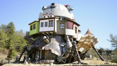 Le parc d’attractions Ghibli dévoile les premières images de son Château Ambulant