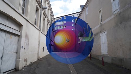 Une oeuvre street art française en lice pour devenir la plus belle fresque du monde