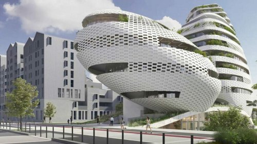 EN IMAGES. 4 nouvelles folies architecturales débarquent à Montpellier !