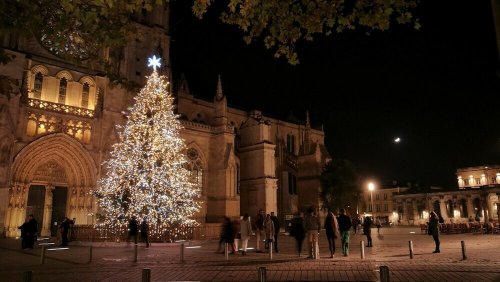 Bordeaux : Un sapin de Noël d'un genre nouveau sur la place Pey-Berland