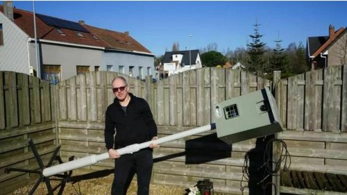 Ce Belge installe un faux radar devant chez lui pour forcer les automobilistes à ralentir