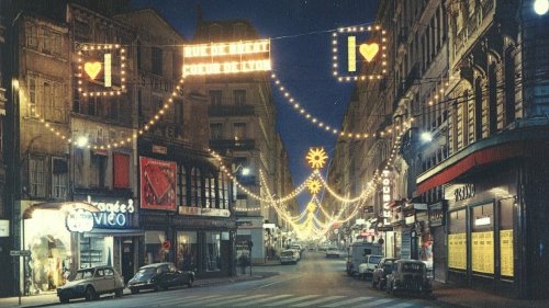Flashback photos : les décorations de Noël à Lyon dans les années 60-70
