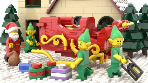 La marque LEGO® vous invite à célébrer le partage et la générosité sur le pont Saint-Pierre pour Noël
