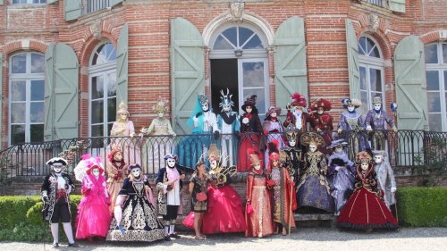Le carnaval de Venise débarque dans un sublime château à 20km de Toulouse