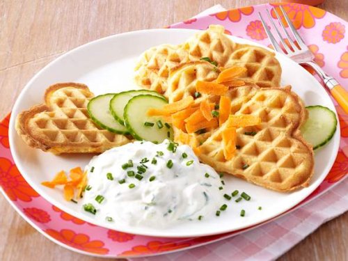 Herzhafte Waffeln - die besten Rezepte | LECKER