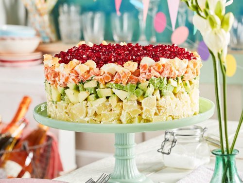 Kartoffelsalat-Torte für 10 Personen